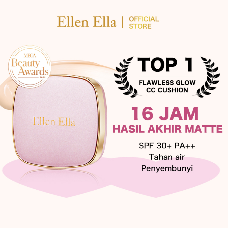 Ellen Ella Niacinamide Flawless Glow CC Cushion